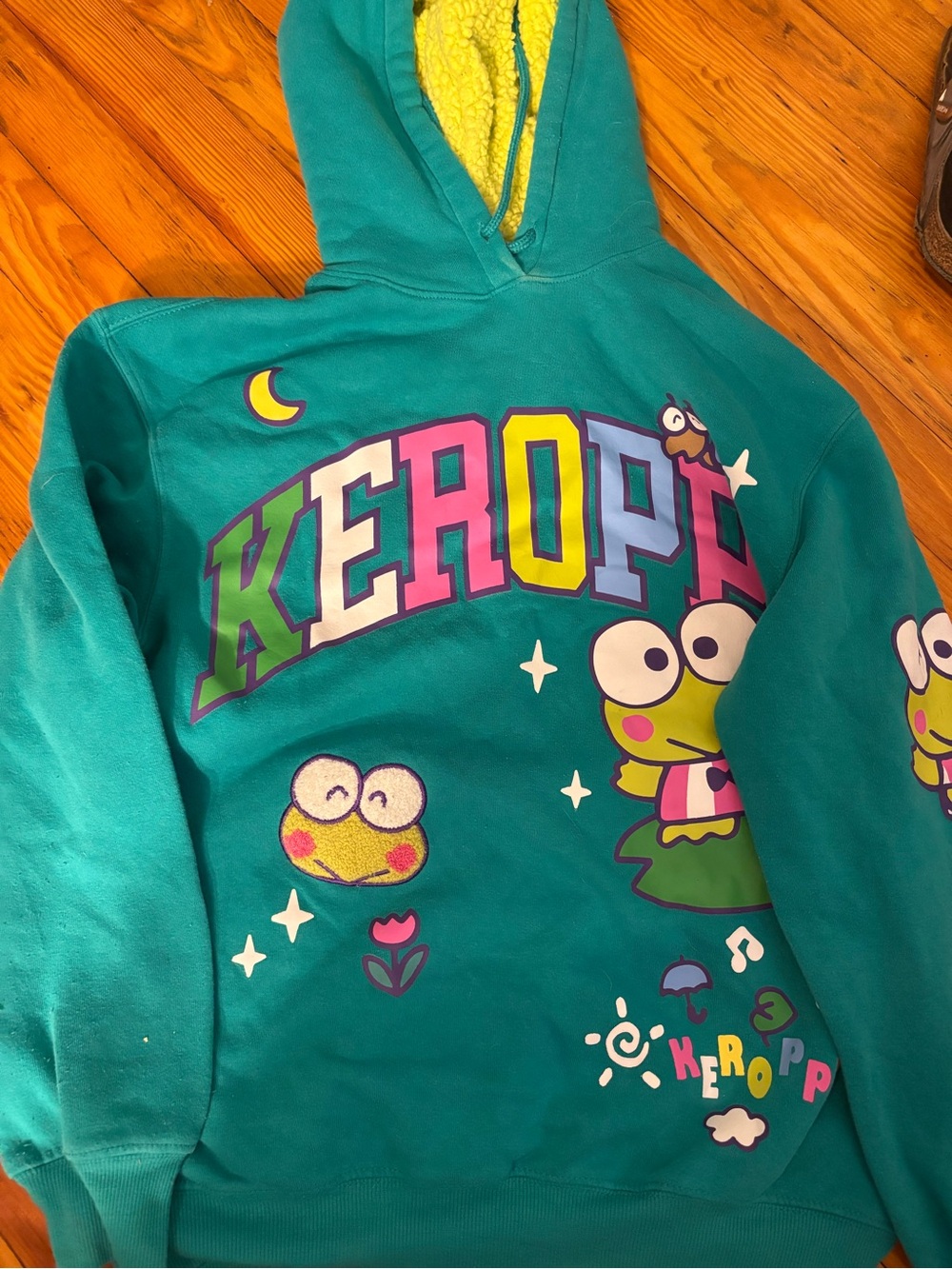 Keroppi Sanrio Graphic Hoodie -